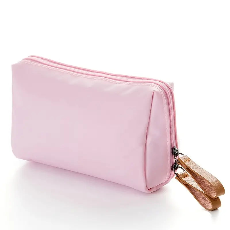 Compact Waterproof Makeup Bag for On-the-Go Glamour